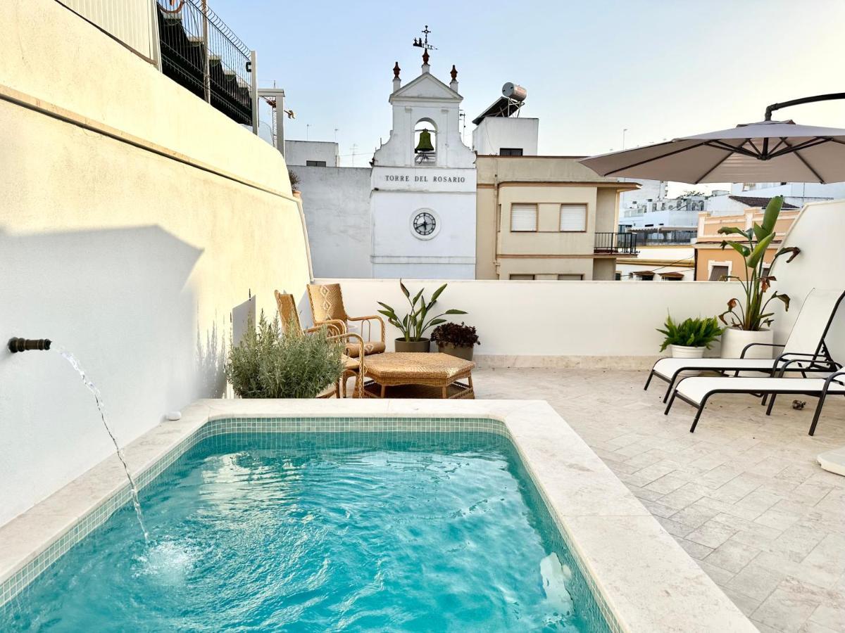 Apartamento Duplex Con Piscina Privada En Terraza อัลกาลา เด กัวไดรา ภายนอก รูปภาพ